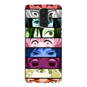Силіконові чохлі з очіма Anime для Самсунг С9 Плюс (Очі Хашира)