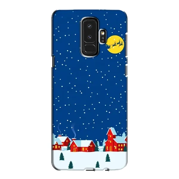 Чехол с рисунком «Город в снегу» для Samsung Galaxy S9 Plus (G965) Чехол с рисунком «Город в снегу» для Samsung Galaxy S9 Plus (G965)