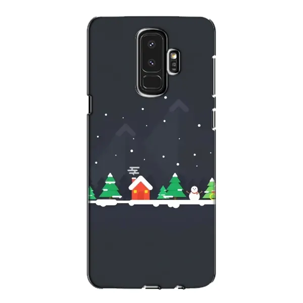 Чехол с рисунком «Город зимний» для Samsung Galaxy S9 Plus (G965) Чехол с рисунком «Город зимний» для Samsung Galaxy S9 Plus (G965)