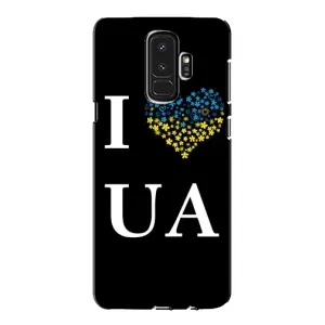 Силіконовий Чохол на Samsung Galaxy S9 Plus G965 (Я-Україна) (I Love UA)