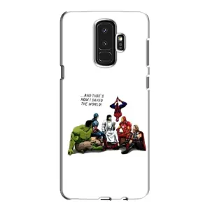 Чехлы для Samsung Galaxy S9 Plus G965 (Для Христиан) (Иисус супергерой)