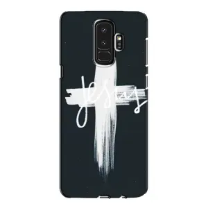Чехлы для Самсунг С9 Плюс (Крест Иисуса) (Jesus)