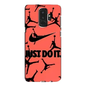 Силиконовый Чехол Nike Air Jordan на Самсунг С9 Плюс