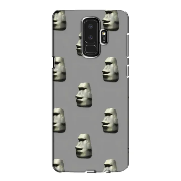 Чехол с рисунком «Каменное лицо» для Samsung Galaxy S9 Plus (G965) Чехол с рисунком «Каменное лицо» для Samsung Galaxy S9 Plus (G965)