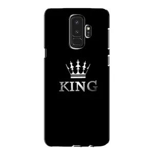 Чохол (Корона на чорному фоні) для Самсунг С9 Плюс (KING)