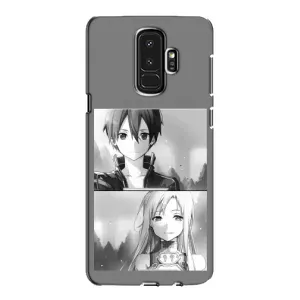 Чехол с персонажами АНИМЕ на Samsung Galaxy S9 Plus G965 (Кирито-Асуна)