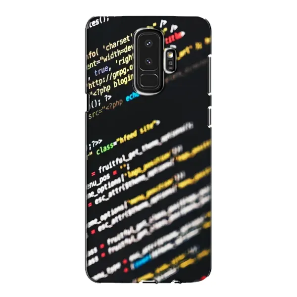 Чехол с рисунком «Код» для Samsung Galaxy S9 Plus (G965)