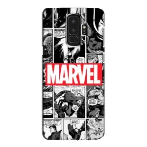 Силиконовый Чехол для Samsung Galaxy S9 Plus G965 (Комикс Марвел)