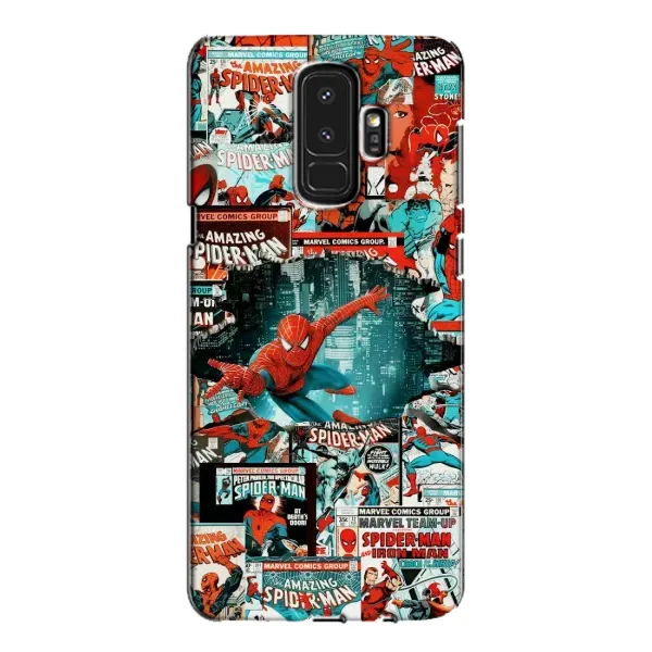 Чехол с рисунком «Комиксы Человек Паук» для Samsung Galaxy S9 Plus (G965) Чехол с рисунком «Комиксы Человек Паук» для Samsung Galaxy S9 Plus (G965)