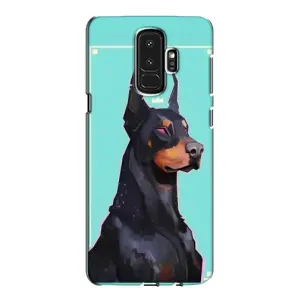 Чехол ДОБЕРМАН для Samsung Galaxy S9 Plus G965 (Король доберман)