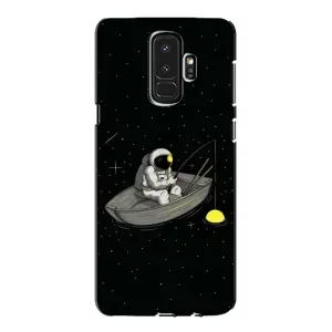Силіконовый Чохол з принтом "Космонавти" на Samsung Galaxy S9 Plus G965 (Космонавт на рибалці)