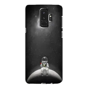 Силіконовый Чохол з принтом "Космонавти" на Samsung Galaxy S9 Plus G965 (Космонавт романтик)