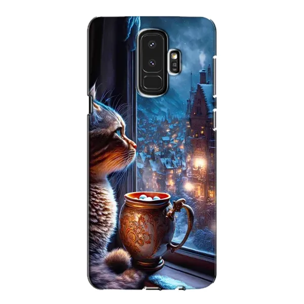 Чехол с рисунком «Кот новогодний» для Samsung Galaxy S9 Plus (G965) Чехол с рисунком «Кот новогодний» для Samsung Galaxy S9 Plus (G965)