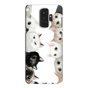Силіконовий чохол з котиком для Samsung Galaxy S9 Plus G965 (Коти)