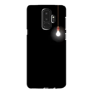 Чохол з картинками на чорному фоні для Samsung Galaxy S9 Plus G965 (Лампочка)