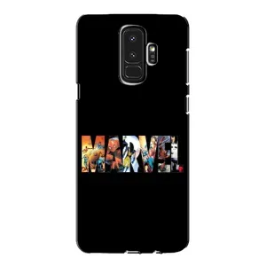 Силиконовый Чехол для Samsung Galaxy S9 Plus G965 (MARVEL)