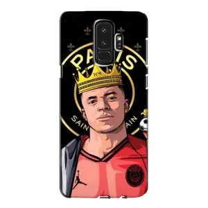 Чехол (TPU) с Футболистом на Samsung Galaxy S9 Plus G965 (Mbappe King)