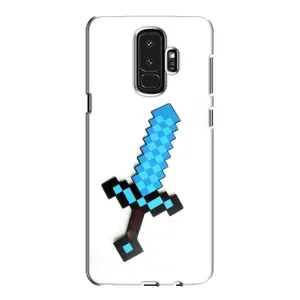 Чехлы для Samsung Galaxy S9 Plus G965 (Персонажи Майн Крафт) (Меч)
