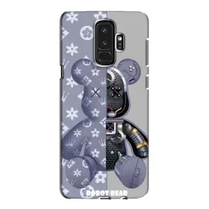 Силиконовый чехол для Samsung Galaxy S9 Plus G965 (Медведь Louis Vuitton)