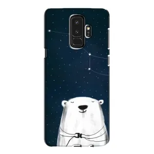 Силіконовий бампер з картинкою звірів для Samsung Galaxy S9 Plus G965 (Ведмедиця)