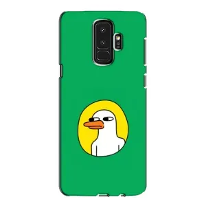 Бампер с принтом Мемы для Samsung Galaxy S9 Plus G965 (Мем Утка)