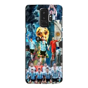 Чехлы Лео Месси Аргентина для Samsung Galaxy S9 Plus G965 (Месси в сборной)