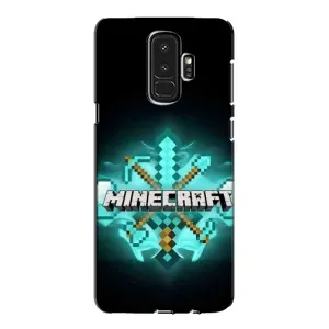 Чехол майнкрафт для Samsung Galaxy S9 Plus G965 (MineCraft 2)