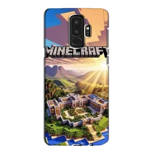 Чехол майнкрафт для Samsung Galaxy S9 Plus G965 (MINECRAFT)