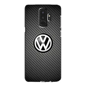 Чехол "Фольксваген" для Samsung Galaxy S9 Plus G965 (На карбоне)