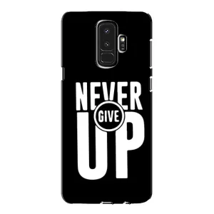 Силіконовый Чохол на Samsung Galaxy S9 Plus G965 з картинкою НАЙК (Never Give UP)