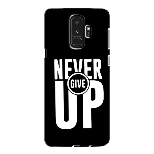 Чехол с рисунком «Never Give UP» для Samsung Galaxy S9 Plus (G965) Чехол с рисунком «Never Give UP» для Samsung Galaxy S9 Plus (G965)