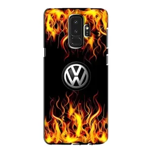 Чехол "Фольксваген" для Samsung Galaxy S9 Plus G965 (Огненный Лого)