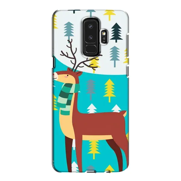 Чехол с рисунком «Олень с шарфом» для Samsung Galaxy S9 Plus (G965) Чехол с рисунком «Олень с шарфом» для Samsung Galaxy S9 Plus (G965)