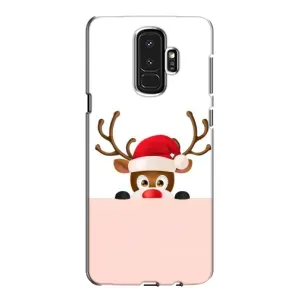 Чехол Санта Клаус для Samsung Galaxy S9 Plus G965 (Олененок)