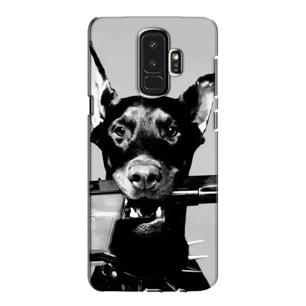 Чехол с рисунком «Опасный доберман» для Samsung Galaxy S9 Plus (G965) Чехол с рисунком «Опасный доберман» для Samsung Galaxy S9 Plus (G965)