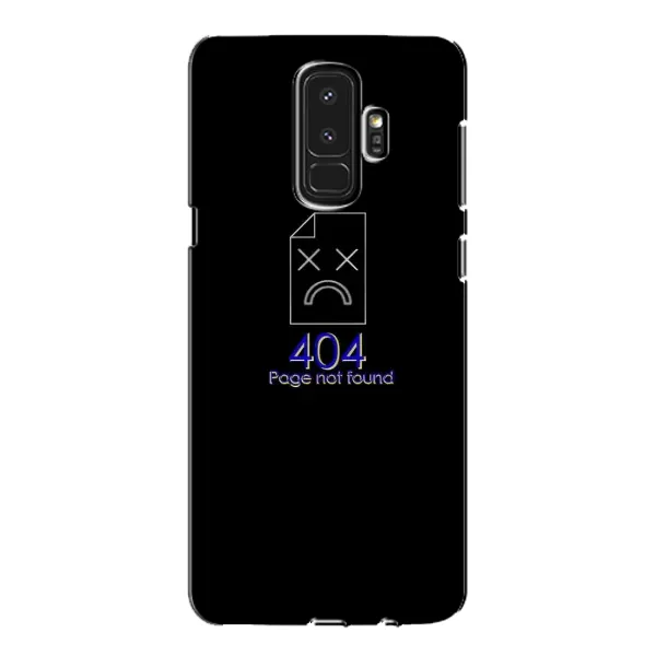 Чехол с рисунком «Ошибка 404» для Samsung Galaxy S9 Plus (G965)