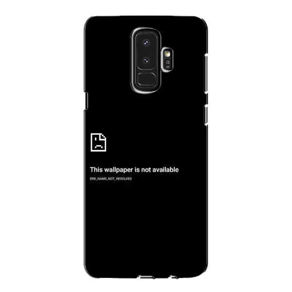 Чехол с рисунком «Ошибка» для Samsung Galaxy S9 Plus (G965)