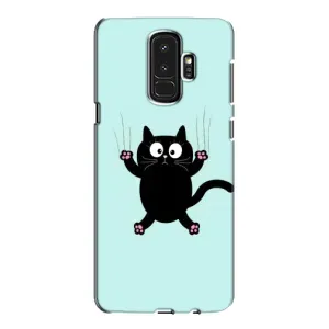 Силіконовий чохол з котиком для Samsung Galaxy S9 Plus G965 (Падаючий кіт)