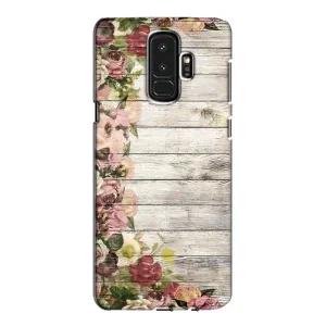 Чехлы с тематикой "ЦВЕТЫ" на Samsung Galaxy S9 Plus G965 (Плетущиеся цветы)