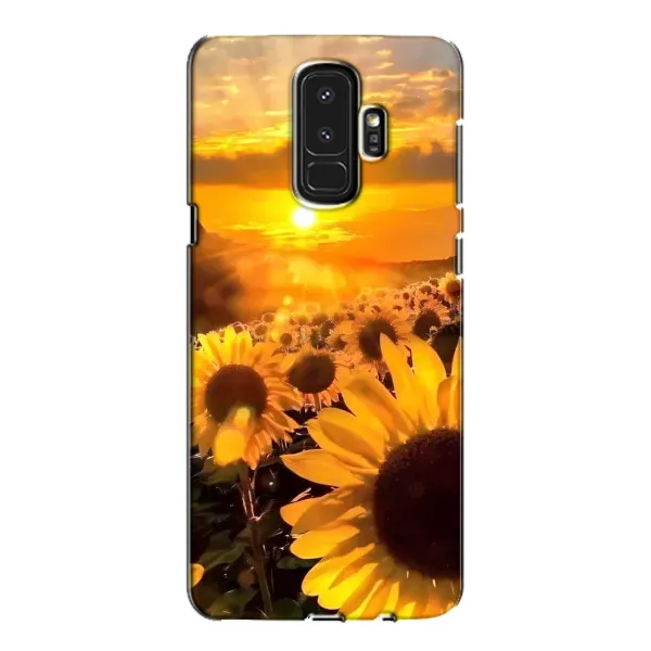 Чехол с рисунком «поле подсолнухов» для Samsung Galaxy S9 Plus (G965)