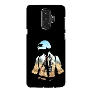 Силиконовый чехол с картинкой "Герой Pubg" на Samsung Galaxy S9 Plus G965 (Пубг мен)