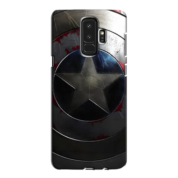 Чехол с рисунком «Ретро Щит Капитана» для Samsung Galaxy S9 Plus (G965) Чехол с рисунком «Ретро Щит Капитана» для Samsung Galaxy S9 Plus (G965)