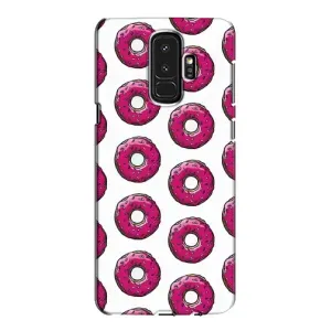 Чохол з зображенням смачної їжі для Samsung Galaxy S9 Plus G965 (Рожеві пончик)