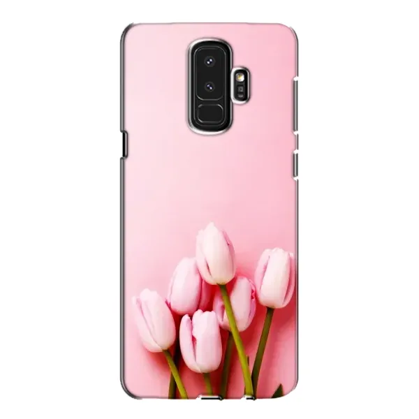 Чехол с рисунком «Розовые тюльпаны» для Samsung Galaxy S9 Plus (G965) Чехол с рисунком «Розовые тюльпаны» для Samsung Galaxy S9 Plus (G965)