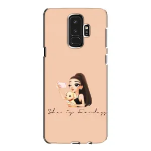 Силиконовый Чехол на Samsung Galaxy S9 Plus G965 с картинкой Стильных Девушек (С собакой)