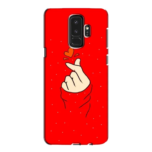 Чехол с рисунком «Сердце на красном» для Samsung Galaxy S9 Plus (G965) Чехол с рисунком «Сердце на красном» для Samsung Galaxy S9 Plus (G965)