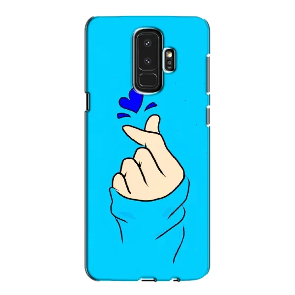 Чехол с рисунком «Сердце на синем» для Samsung Galaxy S9 Plus (G965) Чехол с рисунком «Сердце на синем» для Samsung Galaxy S9 Plus (G965)