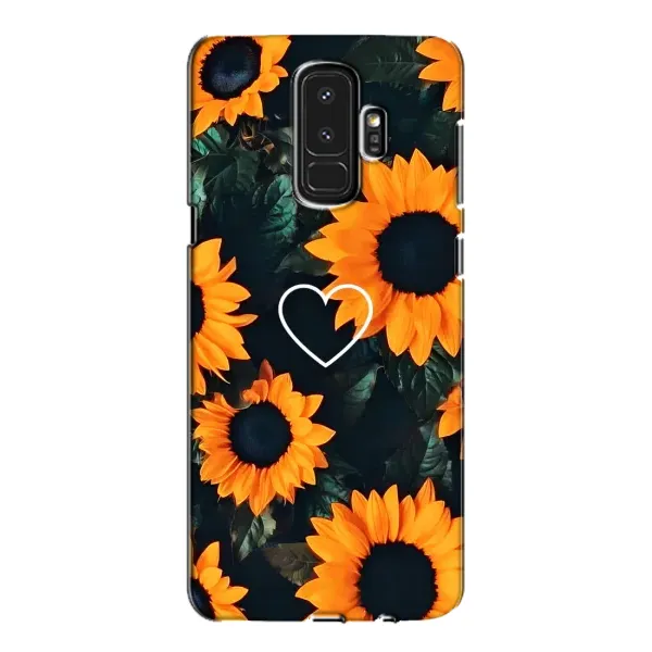 Чохол з малюнком «Сердчеко в соняшниках» для Samsung Galaxy S9 Plus (G965)