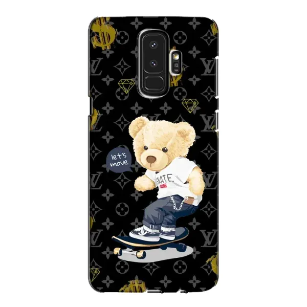Чехол с рисунком «Скейтер Тедди» для Samsung Galaxy S9 Plus (G965) Чехол с рисунком «Скейтер Тедди» для Samsung Galaxy S9 Plus (G965)