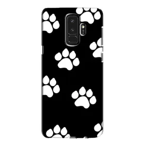 Бампер для Samsung Galaxy S9 Plus G965 с картинкой "Песики" (Следы собак)